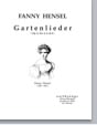 Gartenlieder SATB choral sheet music cover